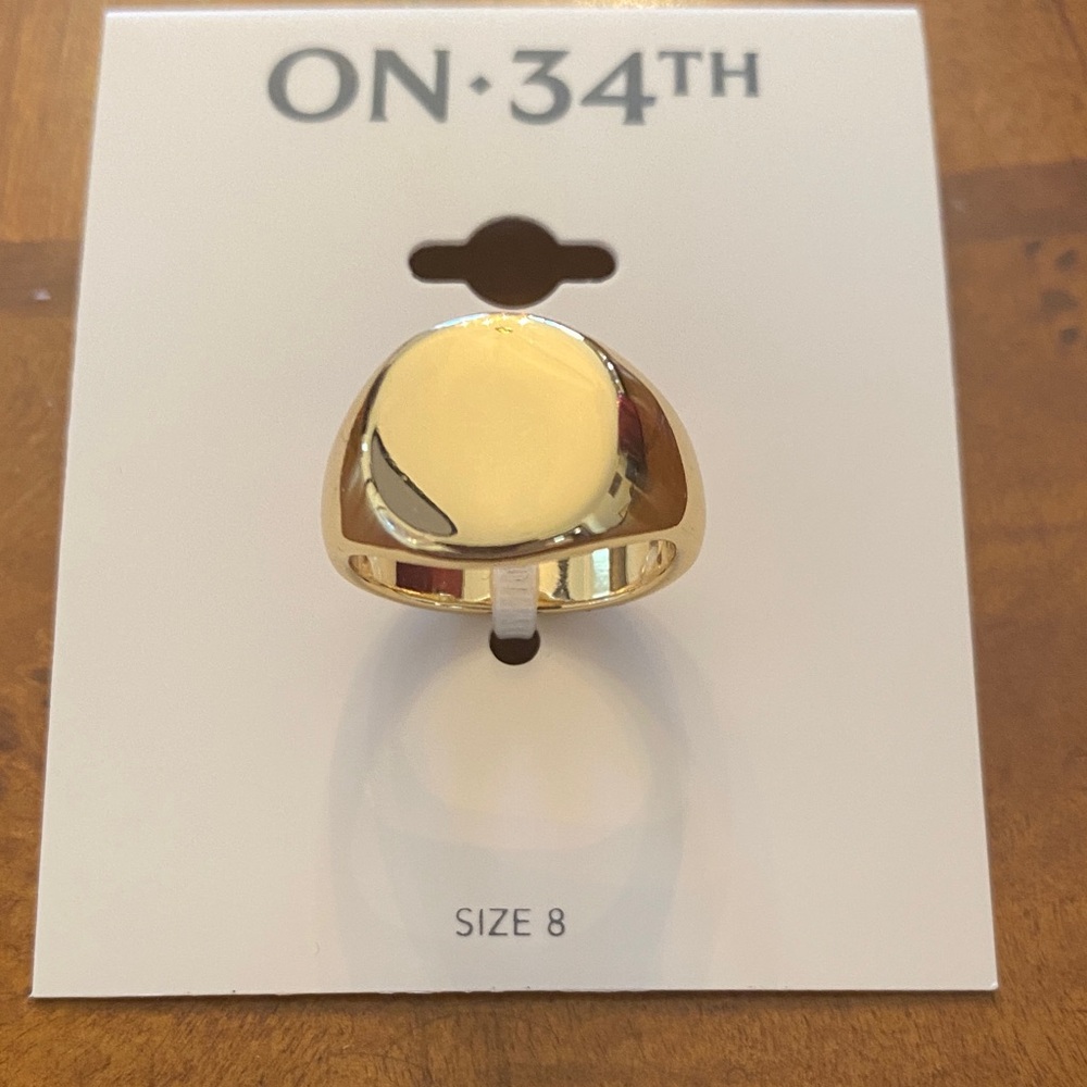 ON 34th Gold Women's Ring